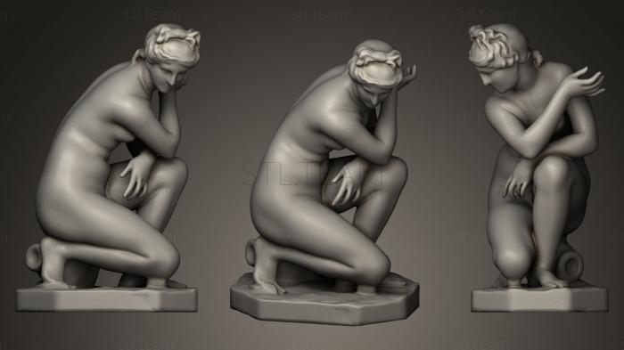 Статуи античные и исторические Crouching Venus